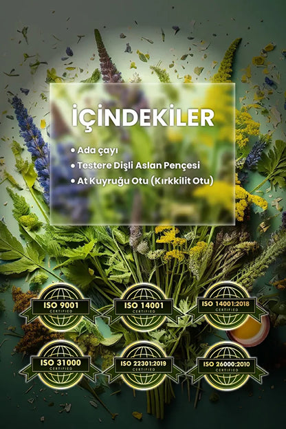 Golden Leaf Altın Harman Çayı – Terlemeyi Önlemeye ve Stresi Azaltmaya Yardımcı Bitki Çayı - 420 gr