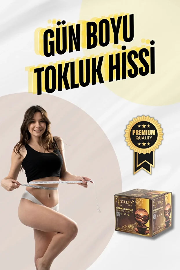 Golden Leaf Hindiba Kahvesi –  Ödem Atıcı Destek & Doğal Antioksidan 1 aylık - (60 kullanım) - Net 150 gr